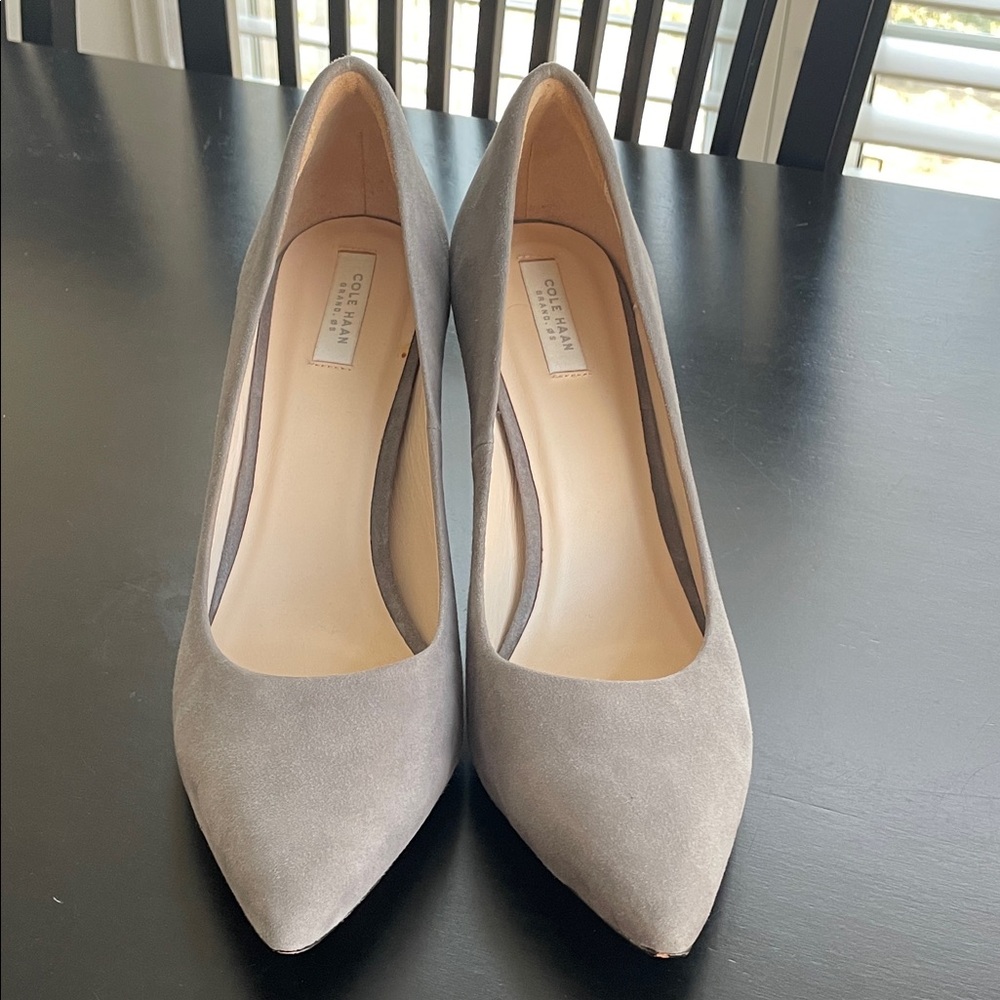 Cole Haan Women's Elegant Gray Heels